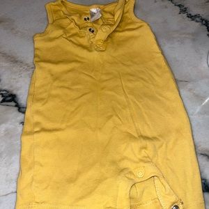 Gender neutral baby romper